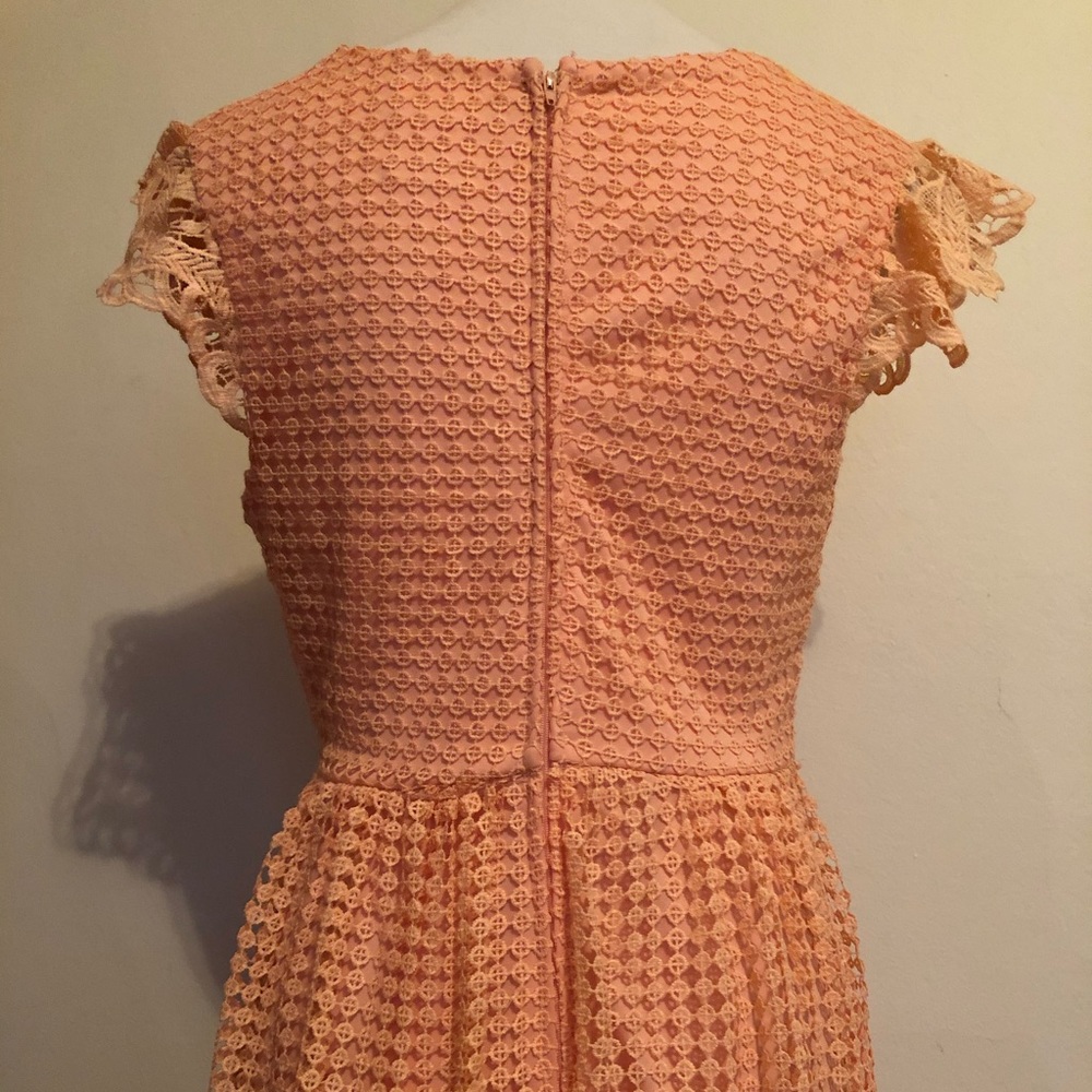 Altar’d State Size Medium Flirty Peach Lace Dress - Picture 7 of 11